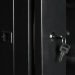 Серверный настенный шкаф 19 12U 600х600х635 GYDERS GDR-126060B, стеклянная дверь черный