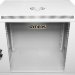 Серверный настенный шкаф 19 9U 600х600х501 GYDERS GDR-96060G, стеклянная дверь серый